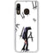 DC Comics The Joker HAHAHA Walking Galaxy A20 Clear Case