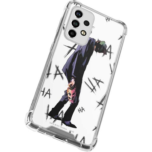 DC Comics The Joker HAHAHA Walking Galaxy A53 5G Clear Case