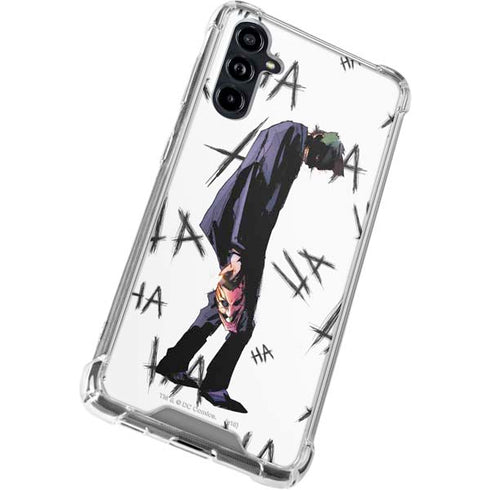 DC Comics The Joker HAHAHA Walking Galaxy A54 5G Clear Case
