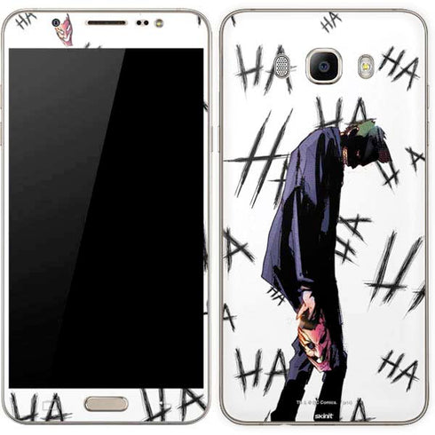 DC Comics The Joker HAHAHA Walking Galaxy J7 Skin