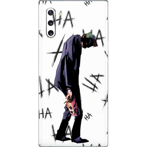 DC Comics The Joker HAHAHA Walking Galaxy Note 10 Skin