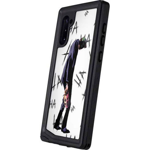 DC Comics The Joker HAHAHA Walking Galaxy Note 10 Waterproof Case