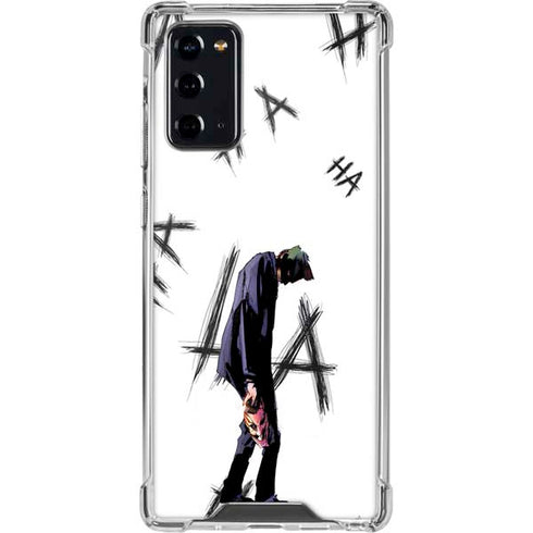 DC Comics The Joker HAHAHA Walking Galaxy Note20 5G Clear Case