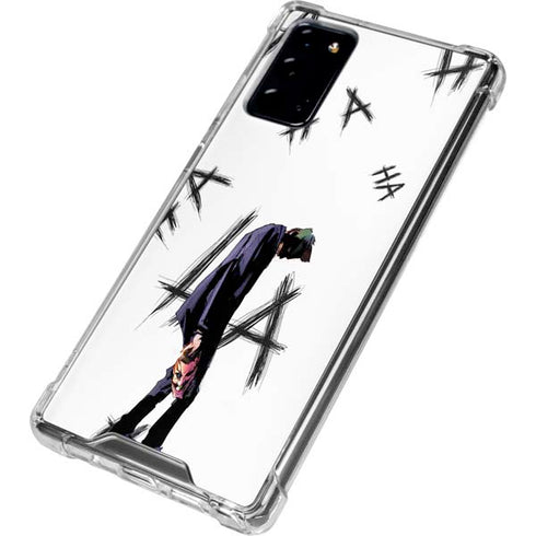 DC Comics The Joker HAHAHA Walking Galaxy Note20 5G Clear Case