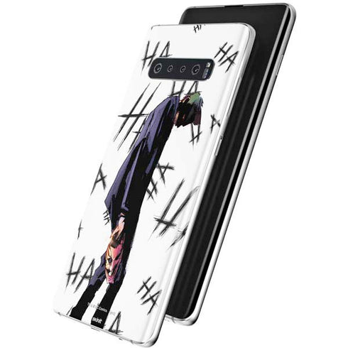 DC Comics The Joker HAHAHA Walking Galaxy S10 Skin