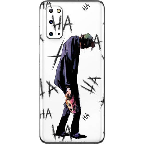 DC Comics The Joker HAHAHA Walking Galaxy S20 Skin