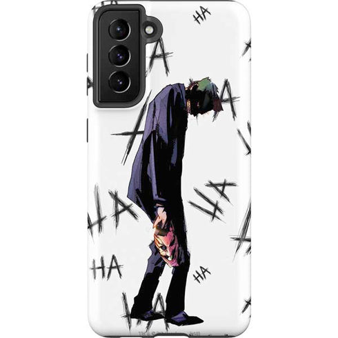DC Comics The Joker HAHAHA Walking Galaxy S21 FE Pro Case