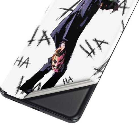 DC Comics The Joker HAHAHA Walking Galaxy S21 Ultra 5G Skin