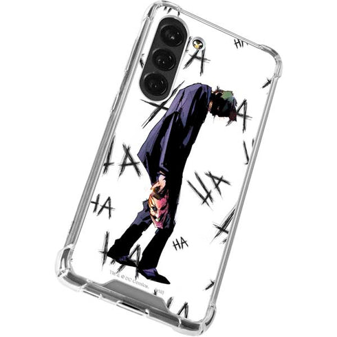 DC Comics The Joker HAHAHA Walking Galaxy S23 Clear Case
