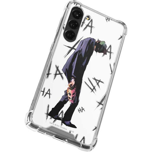 DC Comics The Joker HAHAHA Walking Galaxy S23 Plus Clear Case