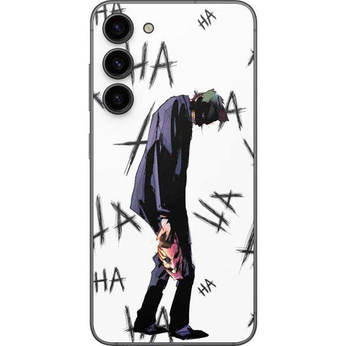 DC Comics The Joker HAHAHA Walking Galaxy S23 Plus Skin