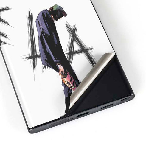 DC Comics The Joker HAHAHA Walking Galaxy S23 Ultra Skin