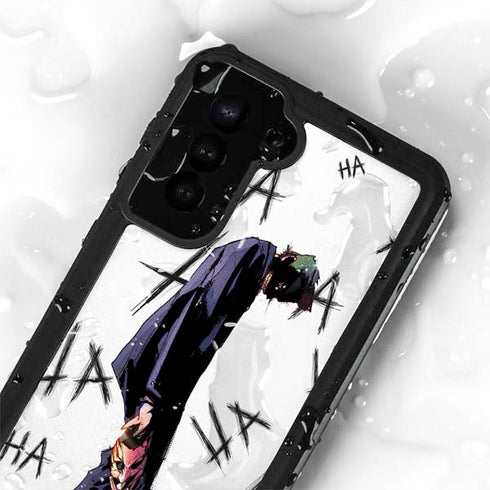 DC Comics The Joker HAHAHA Walking Galaxy S23 Waterproof Case