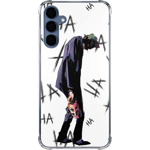 DC Comics The Joker HAHAHA Walking Galaxy S24 Clear Case