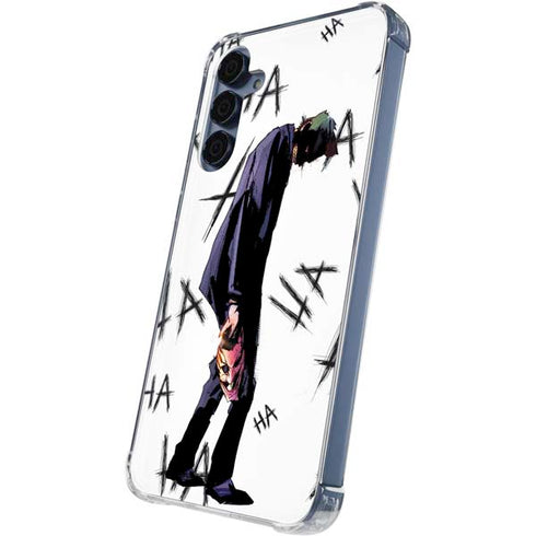 DC Comics The Joker HAHAHA Walking Galaxy S24 Clear Case