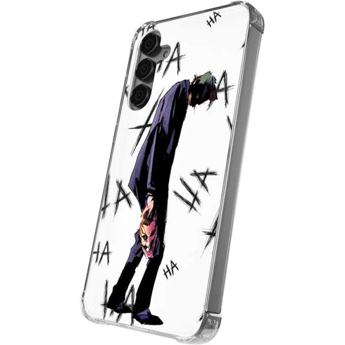 DC Comics The Joker HAHAHA Walking Galaxy S24 Plus Clear Case