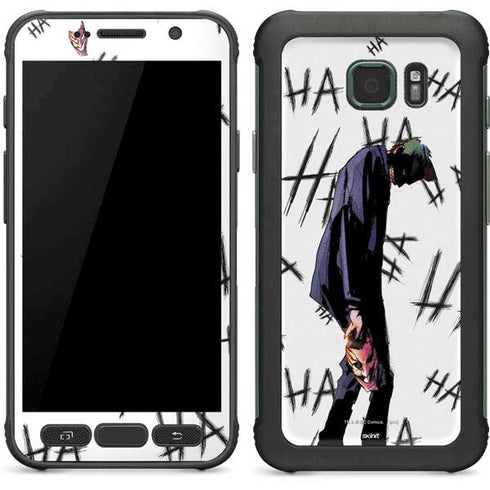 DC Comics The Joker HAHAHA Walking Galaxy S7 Active Skin