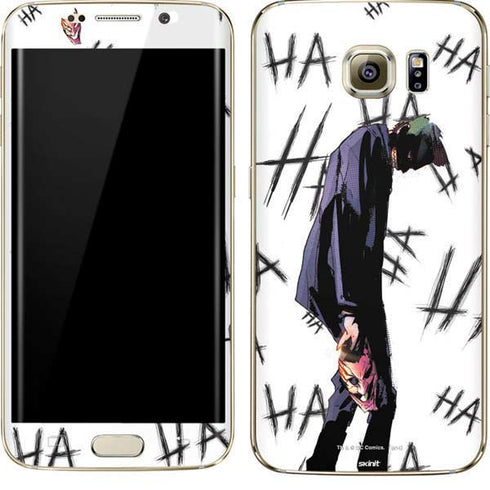 DC Comics The Joker HAHAHA Walking Galaxy S7 Edge Skin