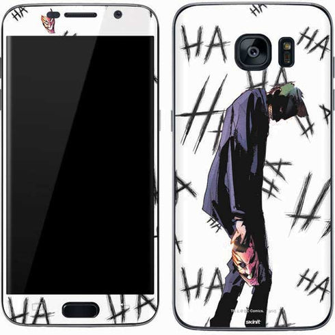 DC Comics The Joker HAHAHA Walking Galaxy S7 Skin