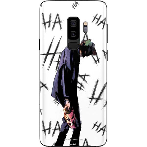 DC Comics The Joker HAHAHA Walking Galaxy S9 Plus Skin