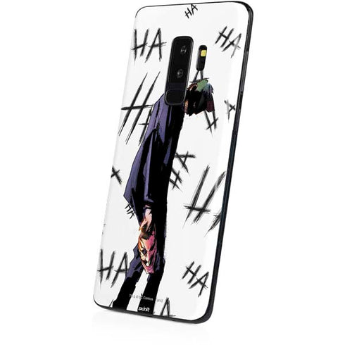 DC Comics The Joker HAHAHA Walking Galaxy S9 Plus Skin