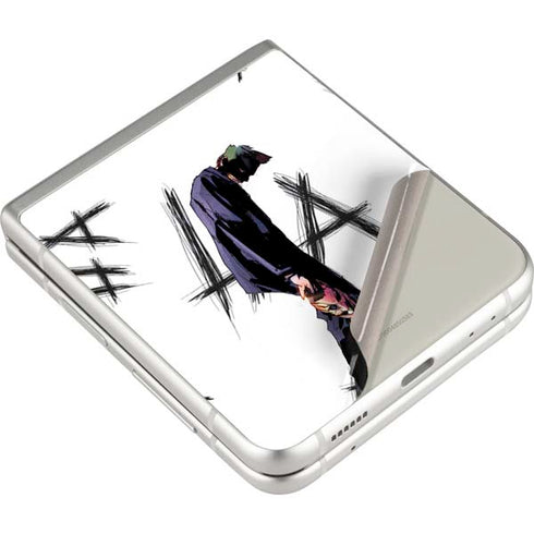 DC Comics The Joker HAHAHA Walking Galaxy Z Flip3 5G Skin