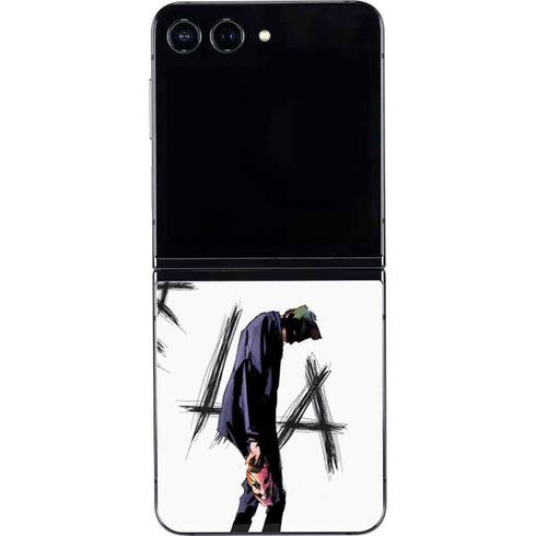 DC Comics The Joker HAHAHA Walking Galaxy Z Flip5 5G Skin