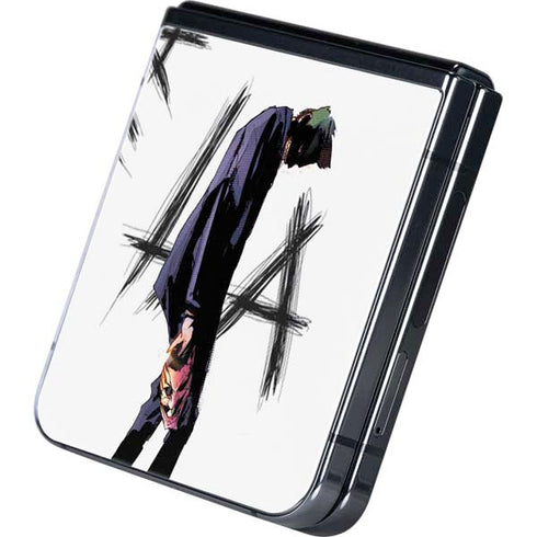 DC Comics The Joker HAHAHA Walking Galaxy Z Flip5 5G Skin