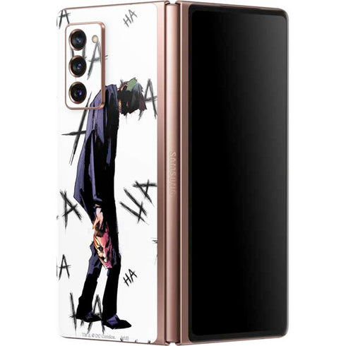 DC Comics The Joker HAHAHA Walking Galaxy Z Fold2 5G Skin