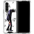 DC Comics The Joker HAHAHA Walking Galaxy Z Fold4 5G Clear Case