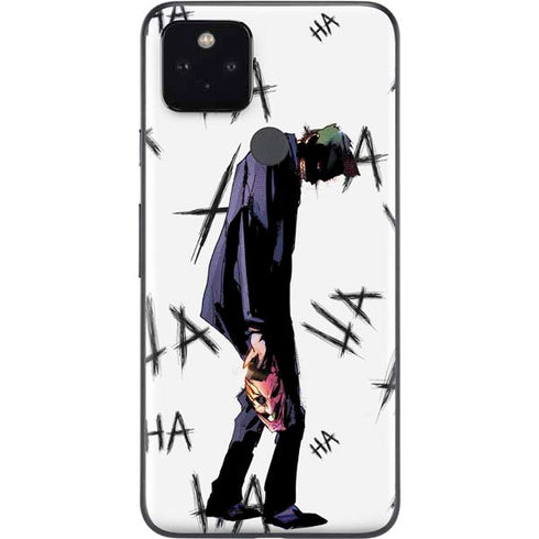 DC Comics The Joker HAHAHA Walking Google Pixel 5a Skin