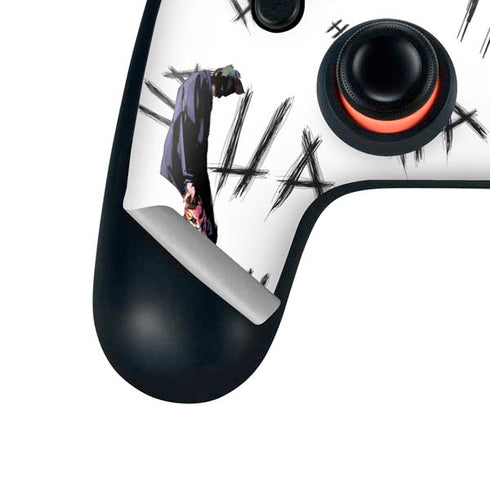 DC Comics The Joker HAHAHA Walking Google Stadia Controller Skin