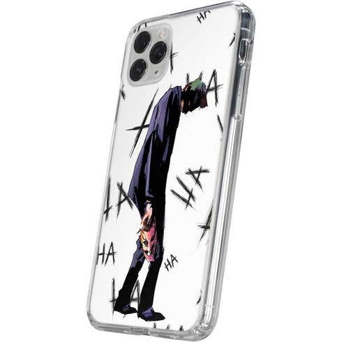 DC Comics The Joker HAHAHA Walking iPhone 11 Pro Clear Case