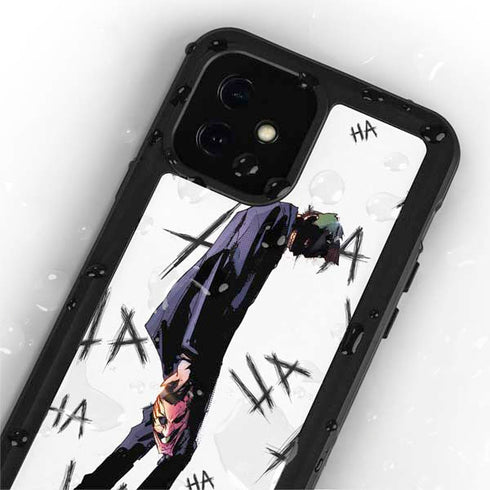 DC Comics The Joker HAHAHA Walking iPhone 12 Mini Waterproof Case