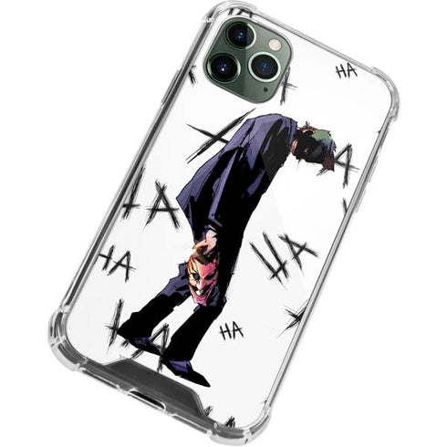DC Comics The Joker HAHAHA Walking iPhone 12 Pro Clear Case