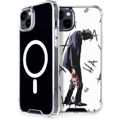 DC Comics The Joker HAHAHA Walking iPhone 15 Plus MagSafe Case