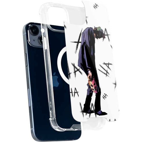DC Comics The Joker HAHAHA Walking iPhone 15 Plus MagSafe Case