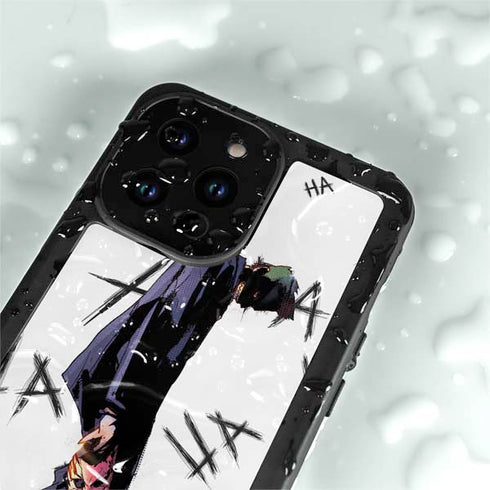 DC Comics The Joker HAHAHA Walking iPhone 14 Pro Max Waterproof Case