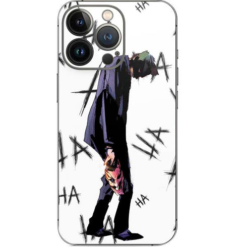 DC Comics The Joker HAHAHA Walking iPhone 14 Pro Skin