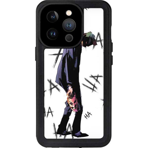 DC Comics The Joker HAHAHA Walking iPhone 14 Pro Waterproof Case
