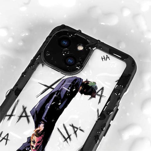 DC Comics The Joker HAHAHA Walking iPhone 15 Waterproof Case