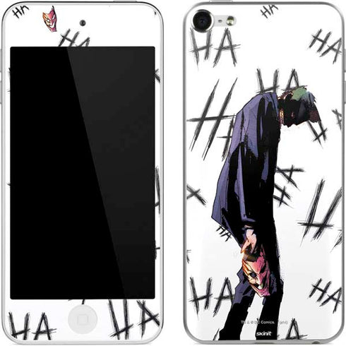 DC Comics The Joker HAHAHA Walking Apple iPod Skin