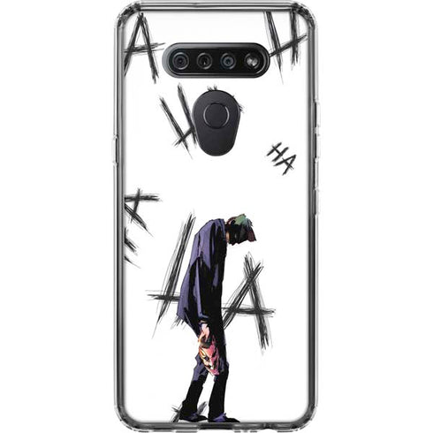 DC Comics The Joker HAHAHA Walking LG K51/Q51 Clear Case