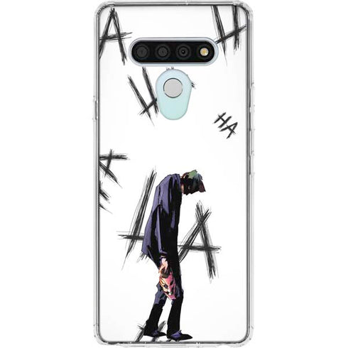 DC Comics The Joker HAHAHA Walking LG Stylo 6 Clear Case