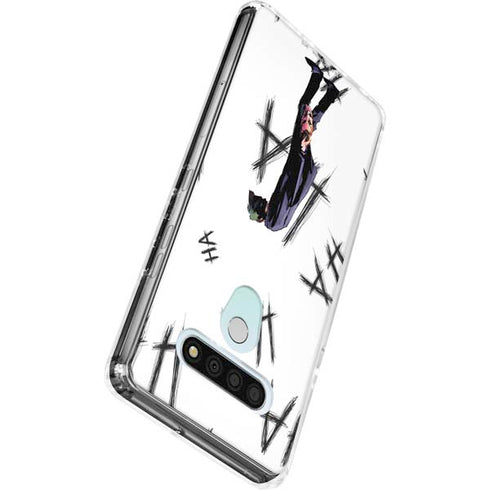 DC Comics The Joker HAHAHA Walking LG Stylo 6 Clear Case