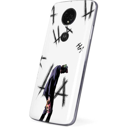 DC Comics The Joker HAHAHA Walking Moto E5 Plus Skin
