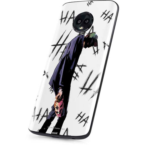 DC Comics The Joker HAHAHA Walking Moto G6 Skin