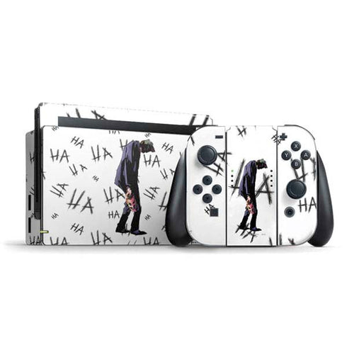 DC Comics The Joker HAHAHA Walking Nintendo Switch Bundle Skin