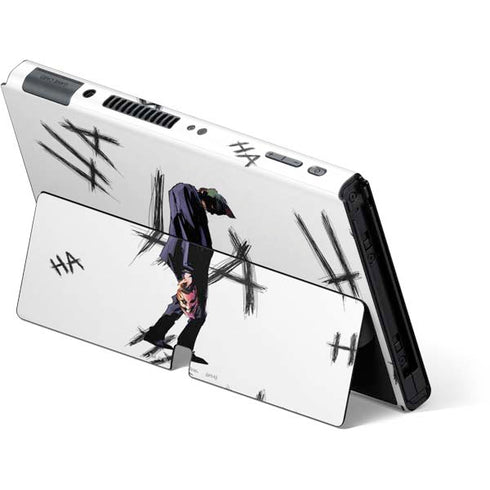 DC Comics The Joker HAHAHA Walking Nintendo Switch OLED (2021) Skin