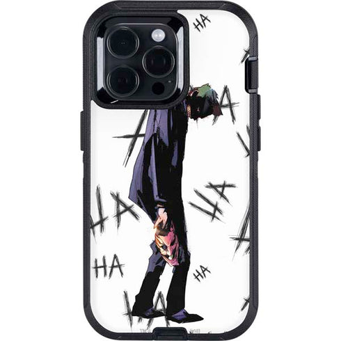 DC Comics The Joker HAHAHA Walking Otterbox Defender iPhone Skin